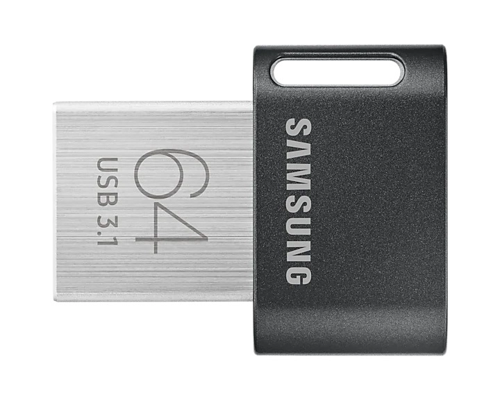 64GB USB3.1 Samsung Fit Plus, Space Gray, Ultra-small (Up to: Read 200 MByte/s) photo 1