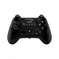 Gamepad HyperX Clutch Gaming Controller, Multi-platform for cloud gaming, Standard layout, BT for Smartphones + 2.4GHz / Wired for PC, Built-in rechargeable battery - up to 19 hours, Included: Mobile Clip, 2.4GHz Wireless Adapter, USB-C to USB-A Cable 