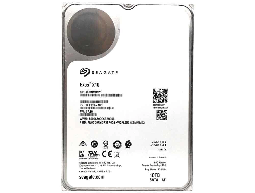3.5” HDD Seagate Exos X10/ 10.0TB/ 7200rpm/ 256MB/ SATAIII photo 1