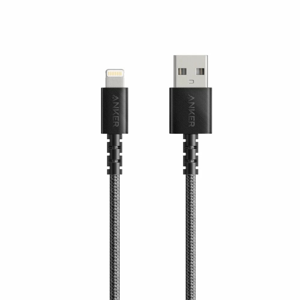Cablu Type-A la Lightning Anker PowerLine Select+ / 0.91 m / black photo 1
