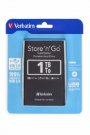2.5” HDD Extern Verbatim Store 'n' Go G1 / USB3.0 / 1.0TB / Black thumbnav 8
