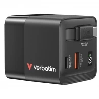 USB-зарядное устройство  Verbatim Mini GaN Charger 65W 