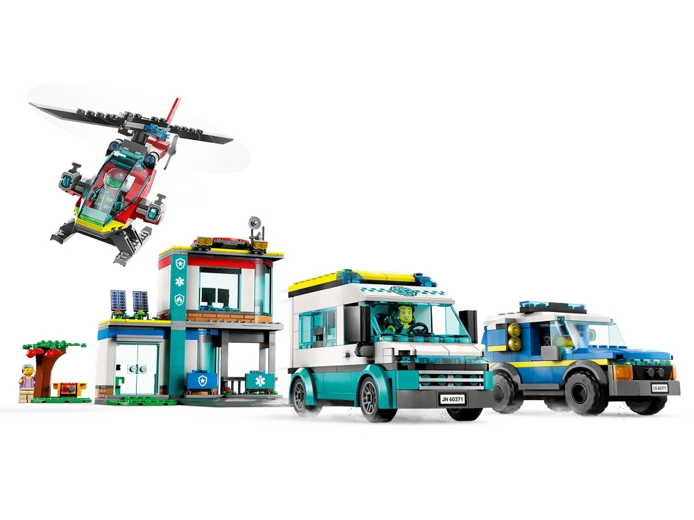 Constructor Lego City 60371 de la 6+ ani photo 2