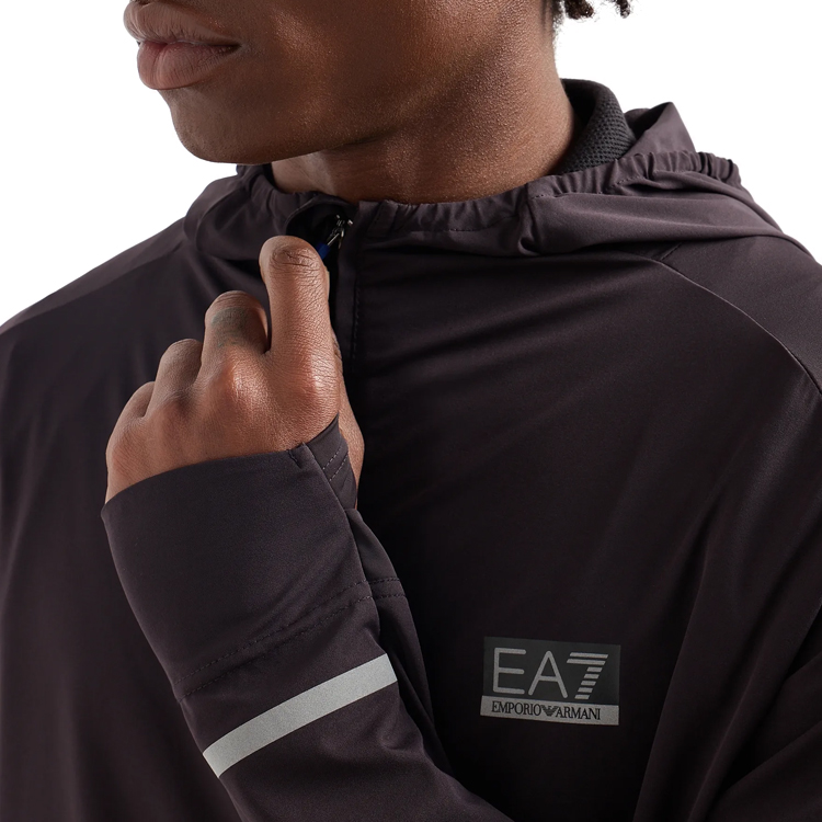 Jachetă EA7 EMPORIO ARMANI Jacket XS Negru pentru bărbați  photo 4