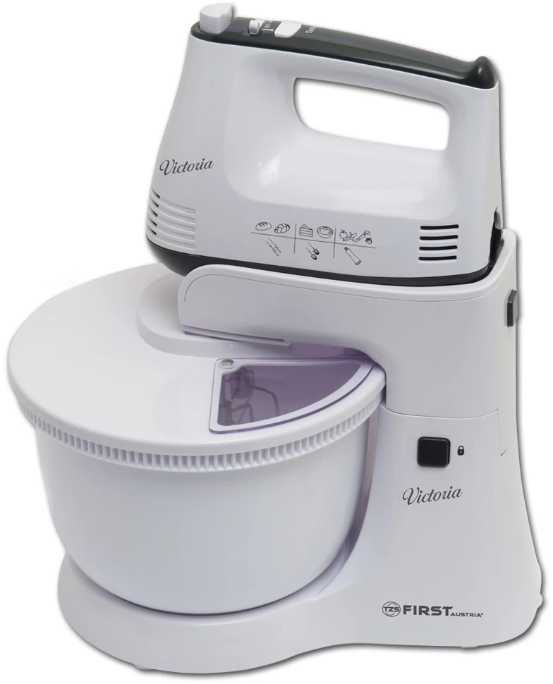 Mixer Stationar First FA52571 / 5 viteze / Alb photo 1