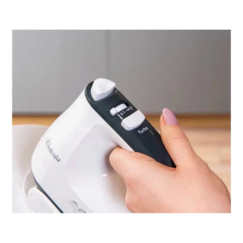 Mixer Stationar First FA52571 / 5 viteze / Alb photo 2