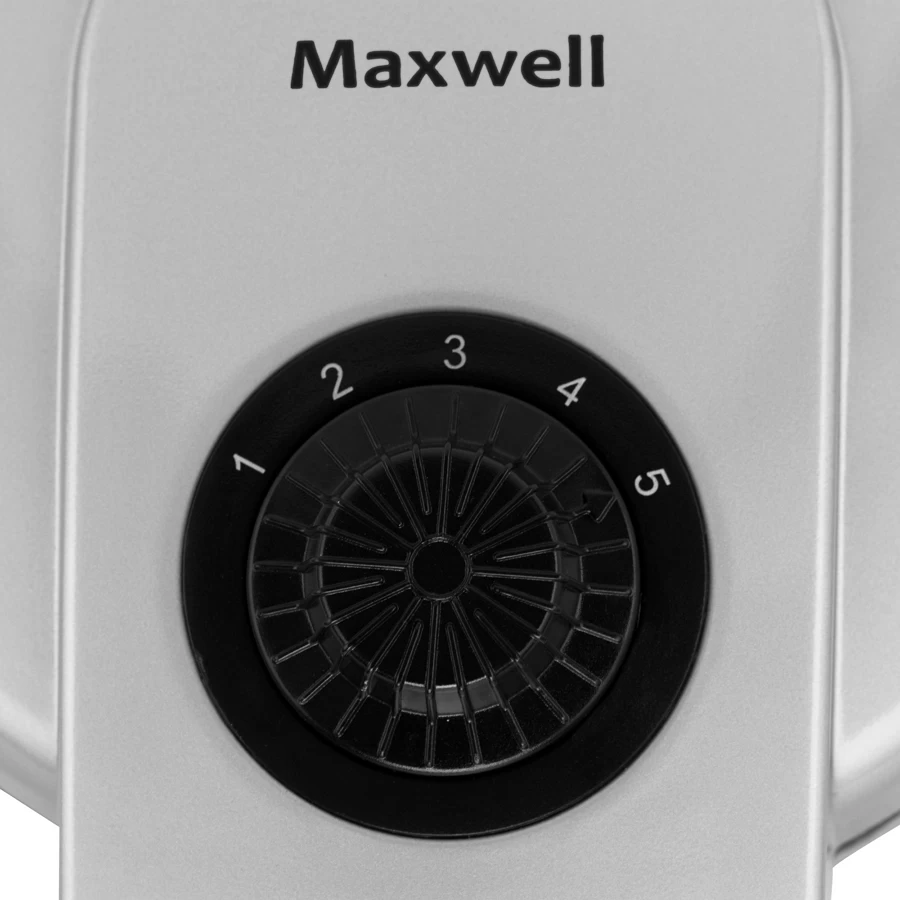 Вафельница Maxwell MW1571, Серебристый photo 5