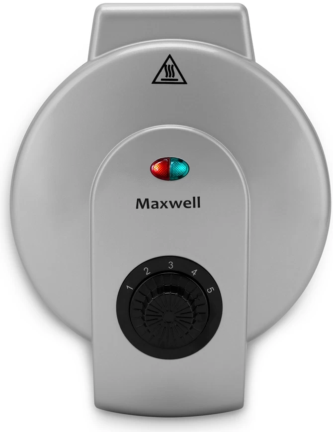Вафельница Maxwell MW1571, Серебристый photo 6