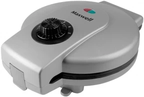 Вафельница Maxwell MW1571, Серебристый 