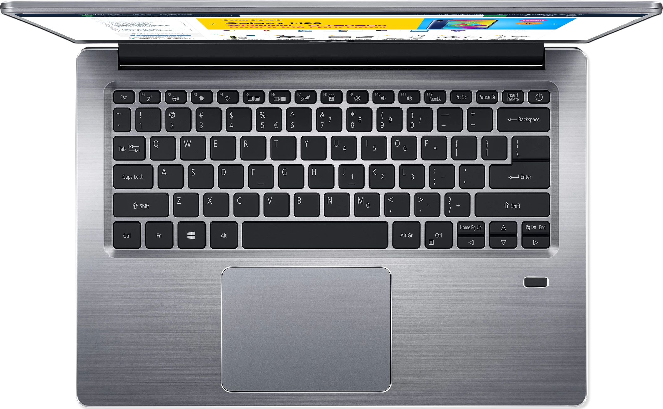 Laptop Acer Swift 3 Steel Gray (NX.HJFEU.007) 14 / Argintiu photo 2