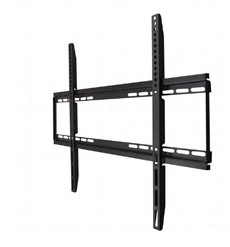 TV-Wall Mount for 40-75"- Gembird "WM-75F-01", Fixed, max. 50 kg, Distance TV to Wall: 24 mm, max. VESA 600 x 400, Black photo 1