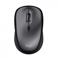 Wireless Silent Mouse Trust Yvi + Eco / 8m 2.4GHz Micro receiver / 1600dpi / Black thumbnav 1