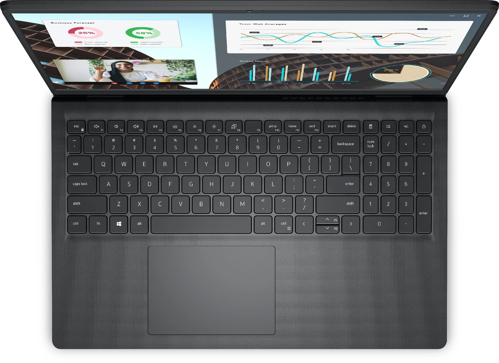 Ноутбук 15.6” Dell Vostro 15 3000 (3530)/ Intel Core i5-1335U/ 16GB/ 512GB SSD/ Win11Pro/ Carbon Black 15,6 / черный photo 4
