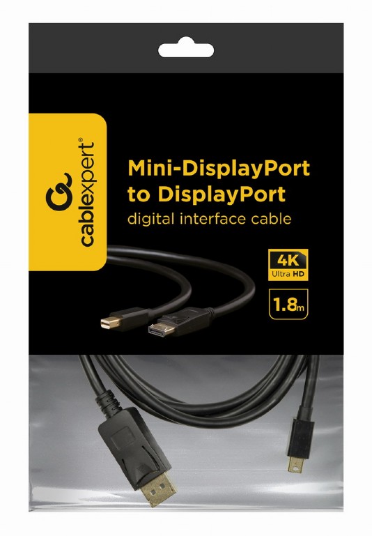 Cablu DP-miniDP  Cablexpert CCP-mDP2-6, 1.8m photo 2
