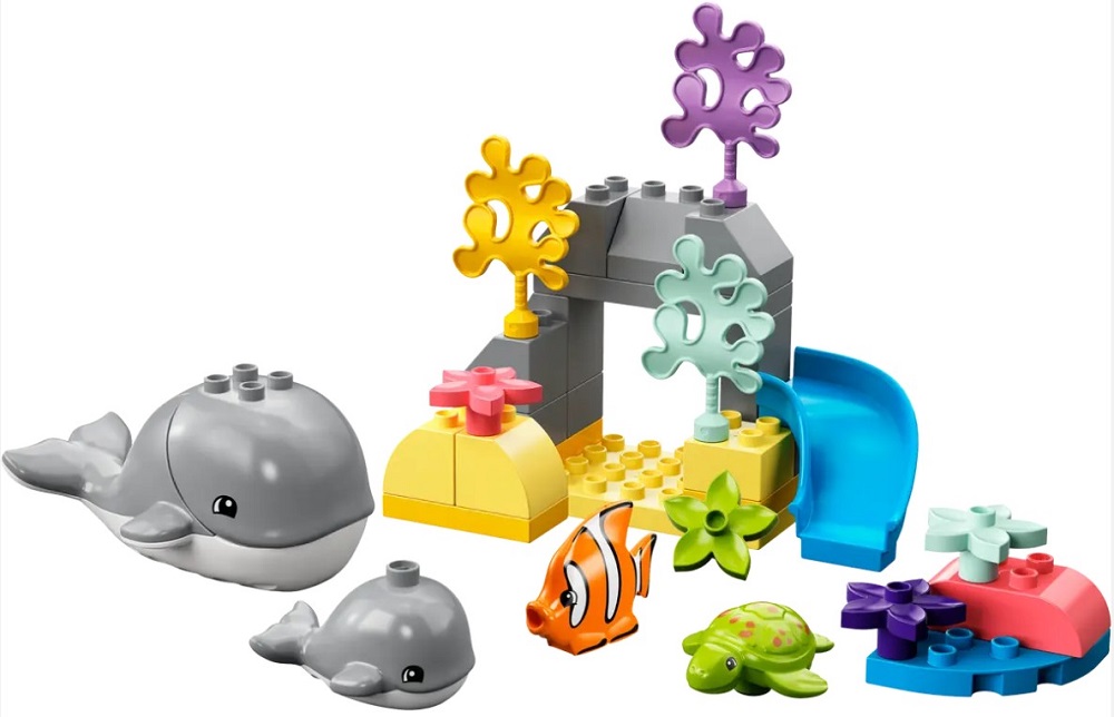 Constructor Lego Duplo Wild Animals of the Ocean 10972  de la 2+ ani photo 2