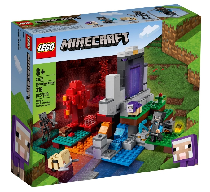 Конструктор Lego Minecraft The Ruined Portal 21172  от 7+ лет photo 1