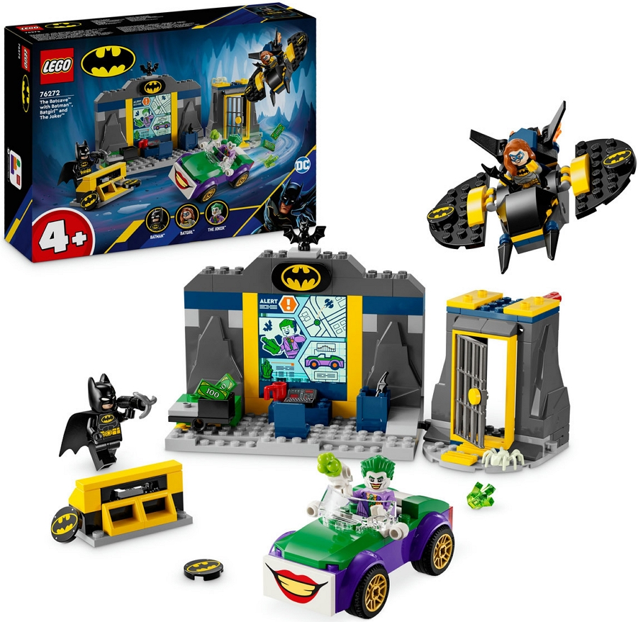 Конструктор Lego Batman The Batcave with Batman, Batgirl and The Joker 76272  от 4+ лет photo 3