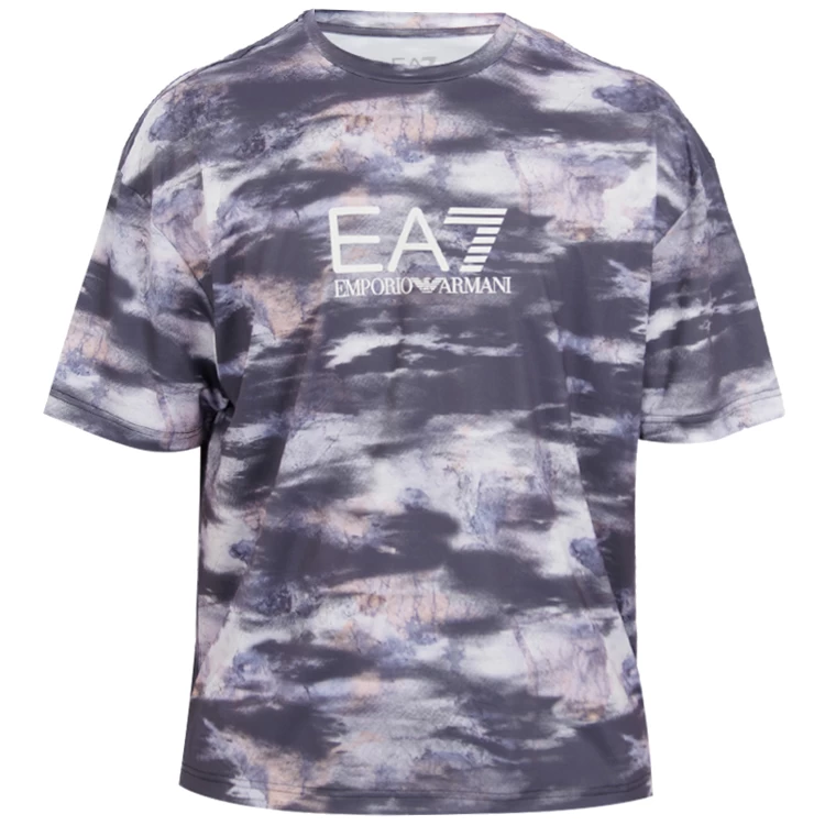Футболка мужская EA7 EMPORIO ARMANI VENTUS7 M TEE GRAPHIC ALLOVER S Разноцветный photo 1