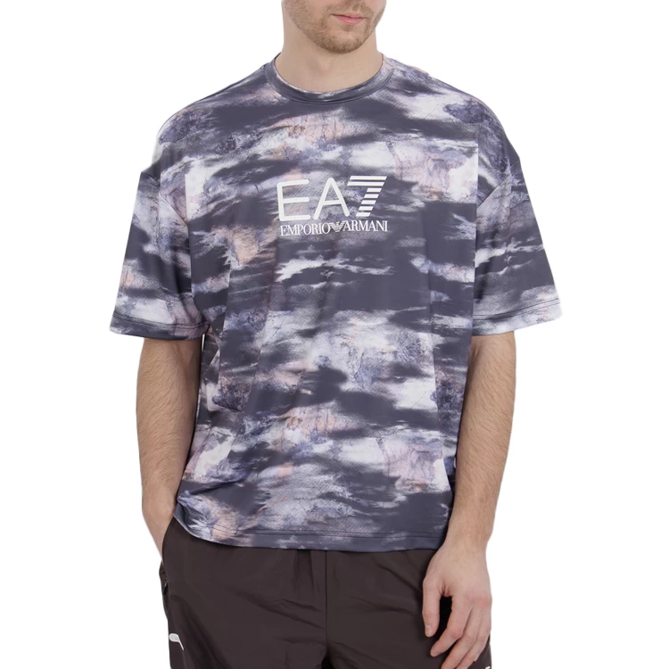 Футболка мужская EA7 EMPORIO ARMANI VENTUS7 M TEE GRAPHIC ALLOVER S Разноцветный photo 3