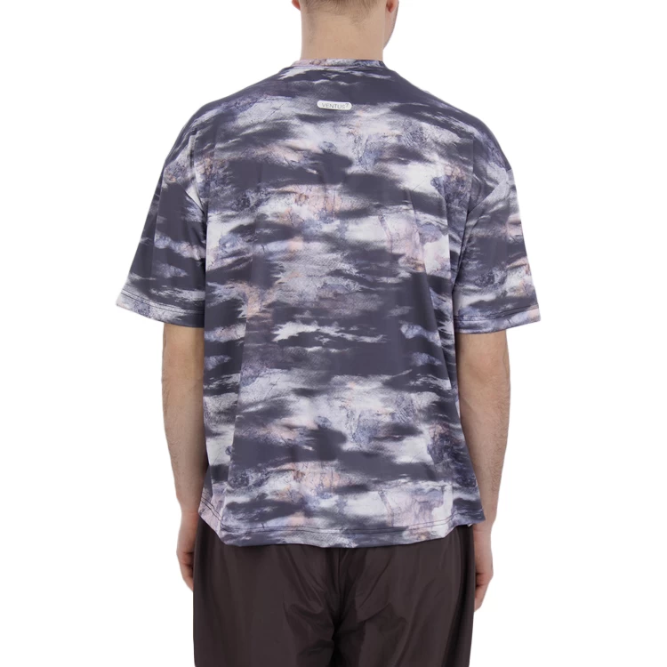 Футболка мужская EA7 EMPORIO ARMANI VENTUS7 M TEE GRAPHIC ALLOVER S Разноцветный photo 4