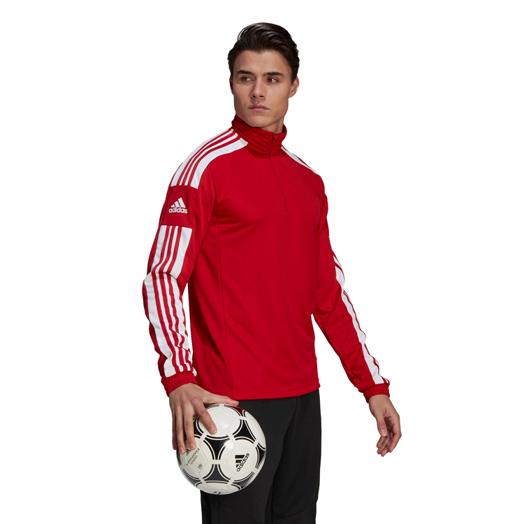 Hanorac pt bărbați Adidas SQ21 TR TOP S Rosu photo 3