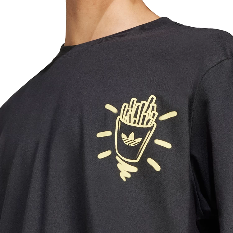 Tricou bărbătesc Adidas Q12 TS STREET B M Negru photo 5