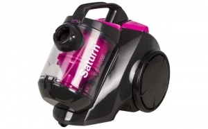 Пылесос с контейнером Saturn ST-VC0272, 1400 Вт, 78 дБ, Розовый с черным 