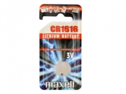 MAXELL Coin Battery CR1616 Blister, 1pcs, 