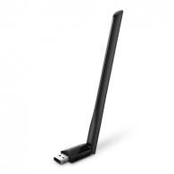 TP-LINK Archer T2U Plus AC600 Wireless Dual Band USB Adapter, 433Mbps on 5GHz + 150Mbps on 2.4GHz, 802.11a/b/g/n/ac, High Gain, 1 fixed Antenna thumbnav 1