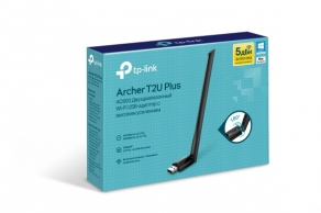 TP-LINK Archer T2U Plus AC600 Wireless Dual Band USB Adapter, 433Mbps on 5GHz + 150Mbps on 2.4GHz, 802.11a/b/g/n/ac, High Gain, 1 fixed Antenna thumbnav 4