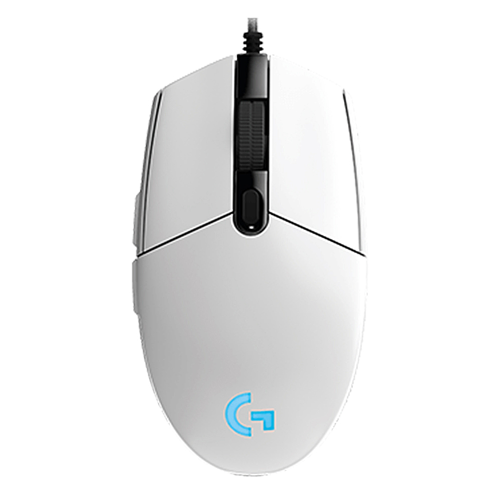 Logitech Gaming Mouse G102 LIGHTSYNC RGB lighting, 6 Programmable buttons, 200- 8000 dpi, Onboard memory, White photo 1 Logitech Gaming Mouse G102 LIGHTSYNC RGB lighting, 6 Programmable buttons, 200- 8000 dpi, Onboard memory, White photo 1