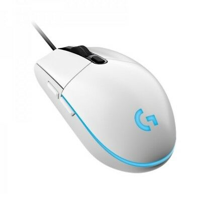 Logitech Gaming Mouse G102  LIGHTSYNC RGB lighting, 6 Programmable buttons, 200- 8000 dpi,  Onboard memory, White photo 3