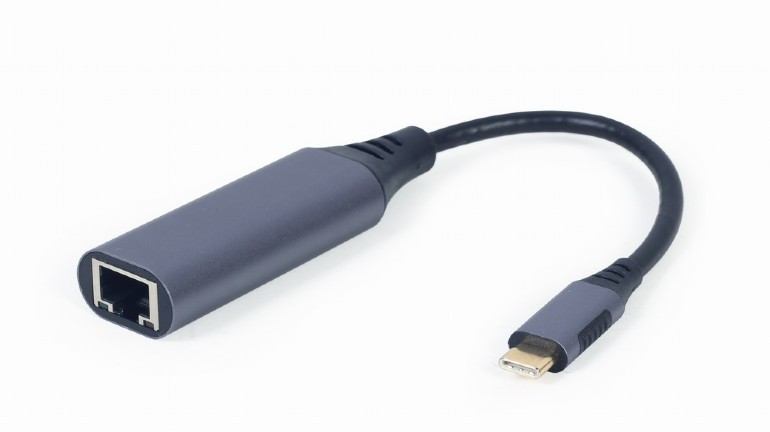 USB Type-C / Gigabit Ethernet Adapter  / Gembird A-USB3C-LAN-01 photo 2