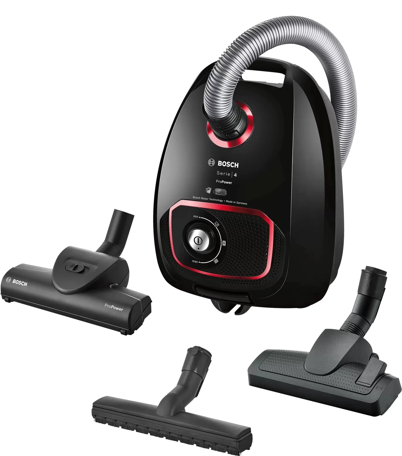 Пылесос с мешком Bosch tehno-trendsrl679872 / 850Вт / Черный photo 5