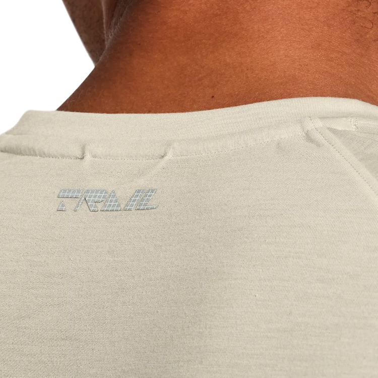 Футболка мужская Under Armour UA LAUNCH TRAIL XL Бежевый photo 4