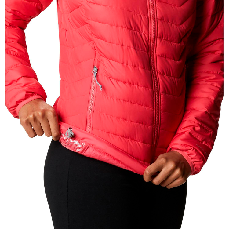 Scurta Columbia Powder Lite Hooded Jacket XS Rosu Femei photo 3