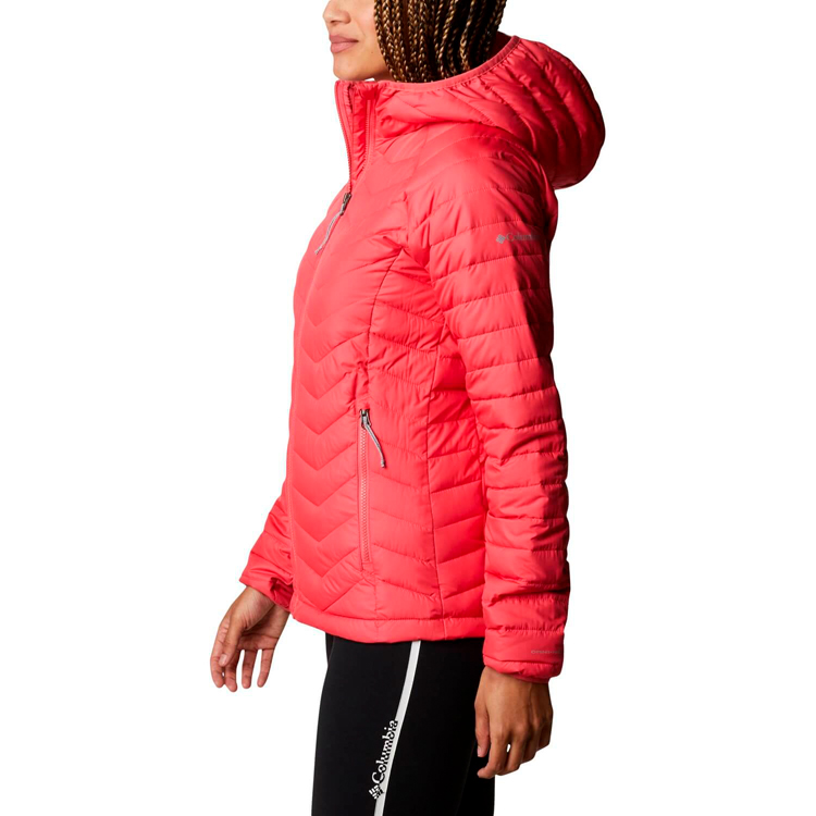 Scurta Columbia Powder Lite Hooded Jacket XS Rosu Femei photo 6