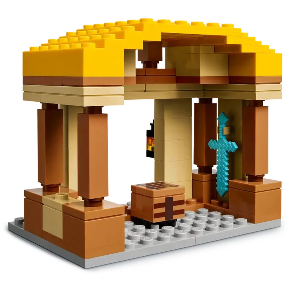 Constructor Lego Minecraft The Ghast Balloon Village Attack 21273 de la 10+ ani photo 11