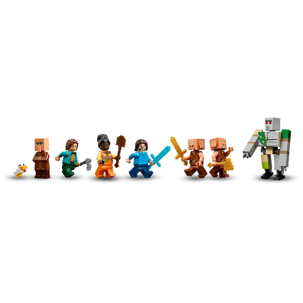 Конструктор Lego Minecraft The Ghast Balloon Village Attack 21273  от 10+ лет photo 4