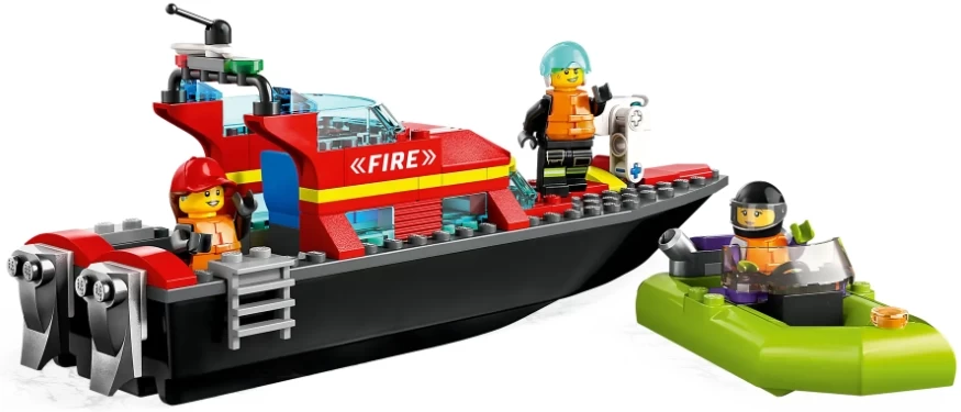 Конструктор Lego City Fire Rescue Boat 60373  от 5+ лет photo 2