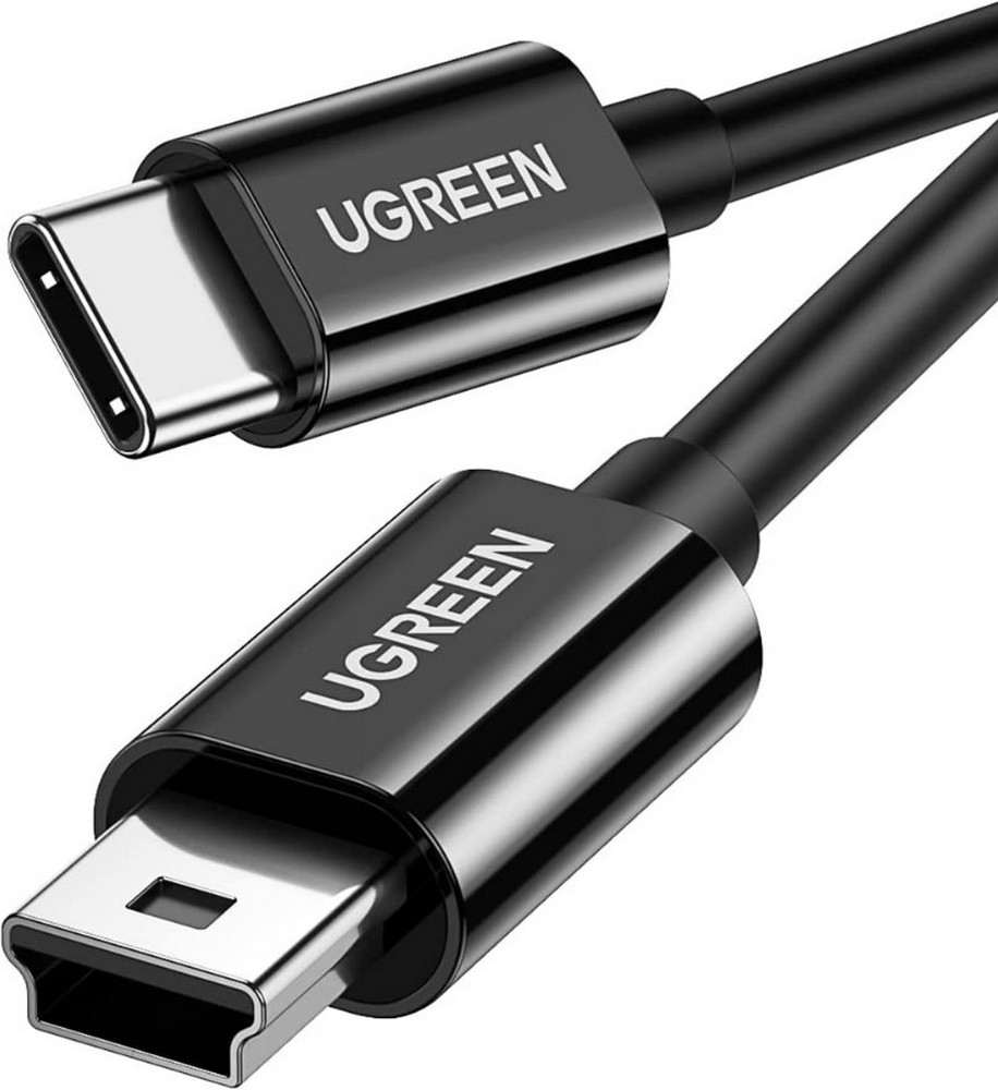 Кабель USB-C - Mini USB UGREEN 70873 2 /2м /Черный photo 1 Кабель USB-C - Mini USB UGREEN 70873 2 /2м /Черный photo 1