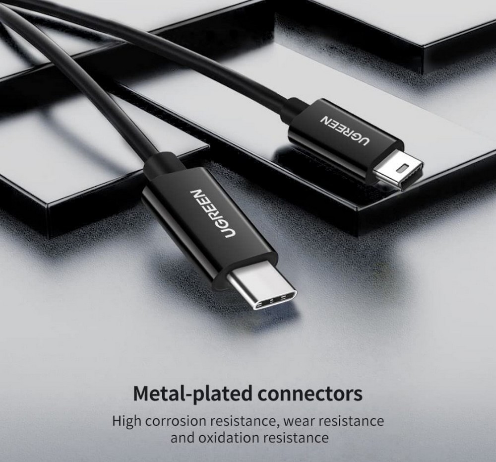 Кабель USB-C - Mini USB UGREEN 70873 2 /2м /Черный photo 6