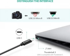 Cablu USB Type-C - Mini USB UGREEN 70873 thumbnav 4