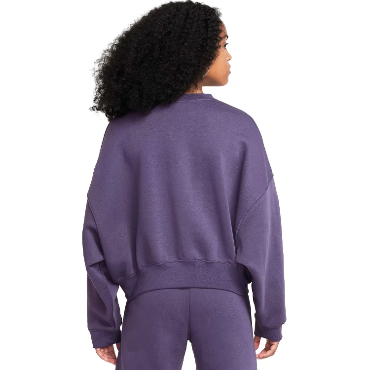 Hanorac Nike G NSW TREND FLC CRP CREW / Femei / L / Violet photo 4