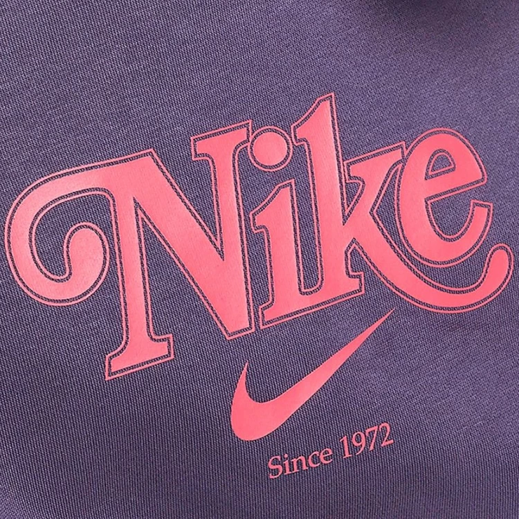 Hanorac Nike G NSW TREND FLC CRP CREW / Femei / L / Violet photo 5