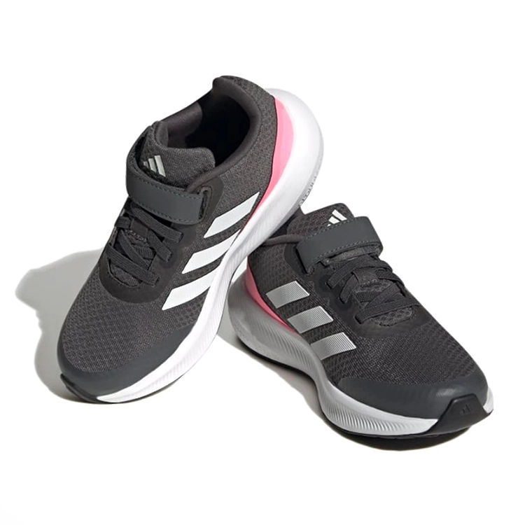 Кроссовки Adidas RUNFALCON 3.0 EL K / Женский / 33 / Серый photo 4