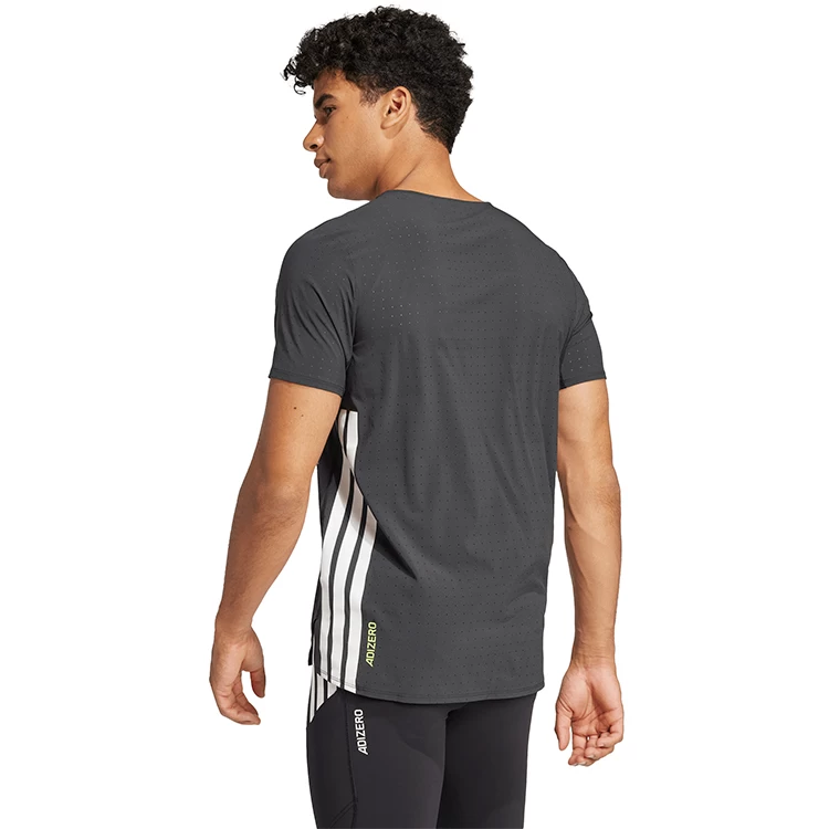 Tricou bărbătesc Adidas ADIZERO TEE M S Negru photo 4