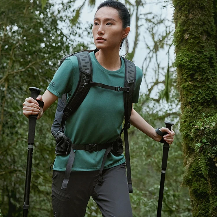 Tricou Kailas Functional T-shirt L Verde Femei photo 5