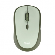 Мышь Беспроводная Trust Yvi + Eco / 8m 2.4GHz Micro receiver / 1600dpi / Green thumbnav 1