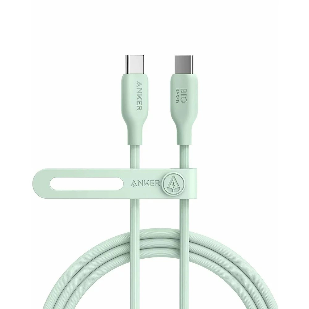 Cablu Type-C la Type-C Anker 543 Bio-based / 1.8 m / green photo 1
